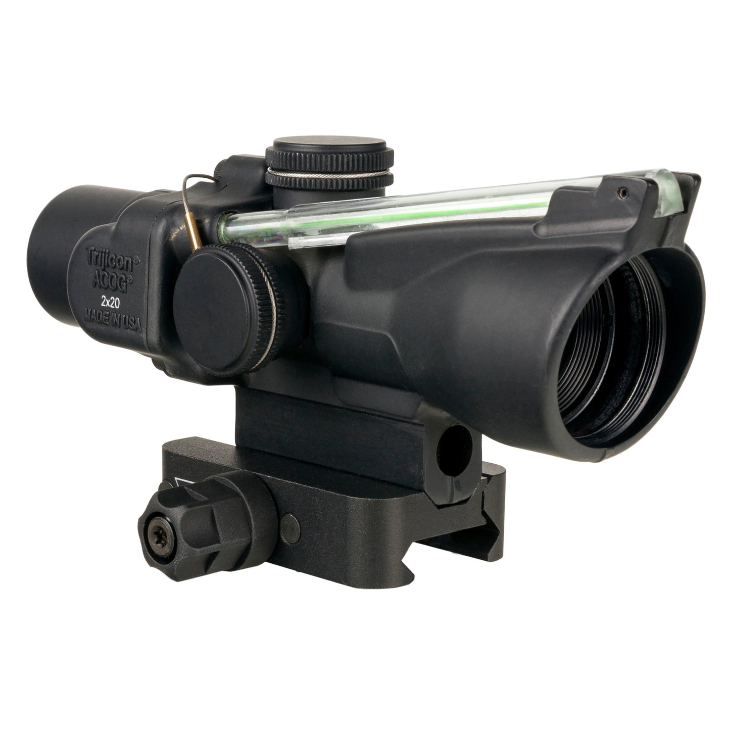 Trijicon ACOG 2X20 Green Crosshair Rifle Scope - Durable Medium-Range Optic