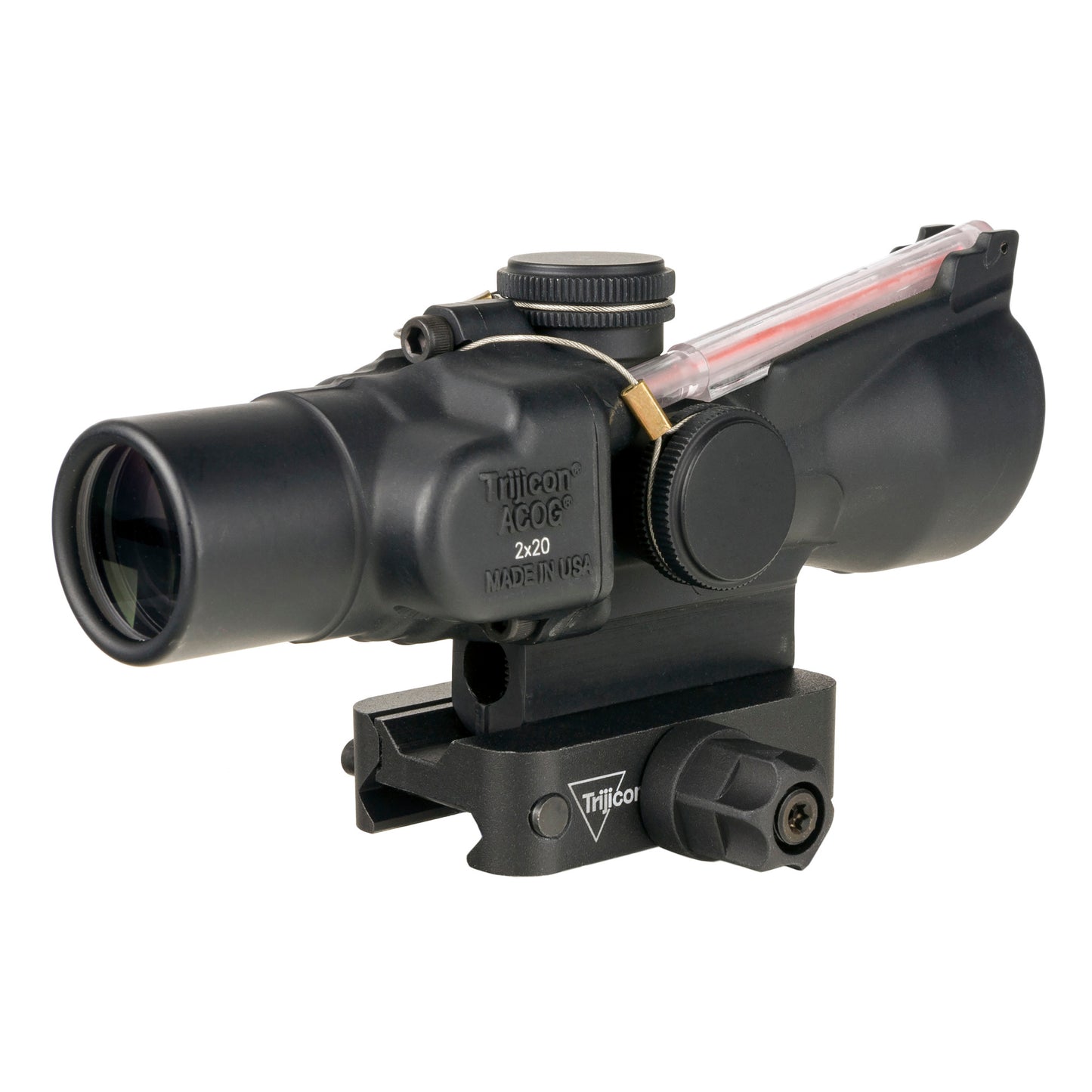Trijicon ACOG 2X20 Rifle Scope with RTR 9mm PCC Reticle - Black