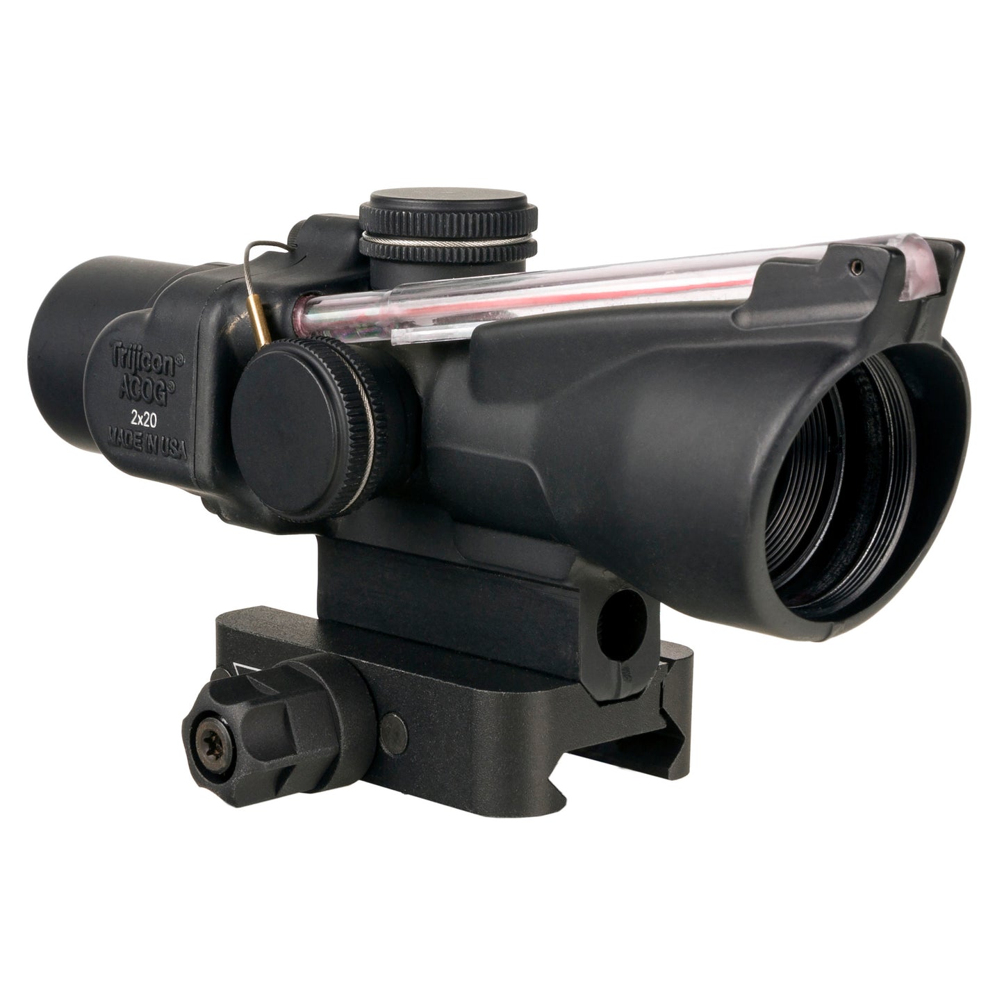 Trijicon ACOG 2X20 Rifle Scope with RTR 9mm PCC Reticle - Black