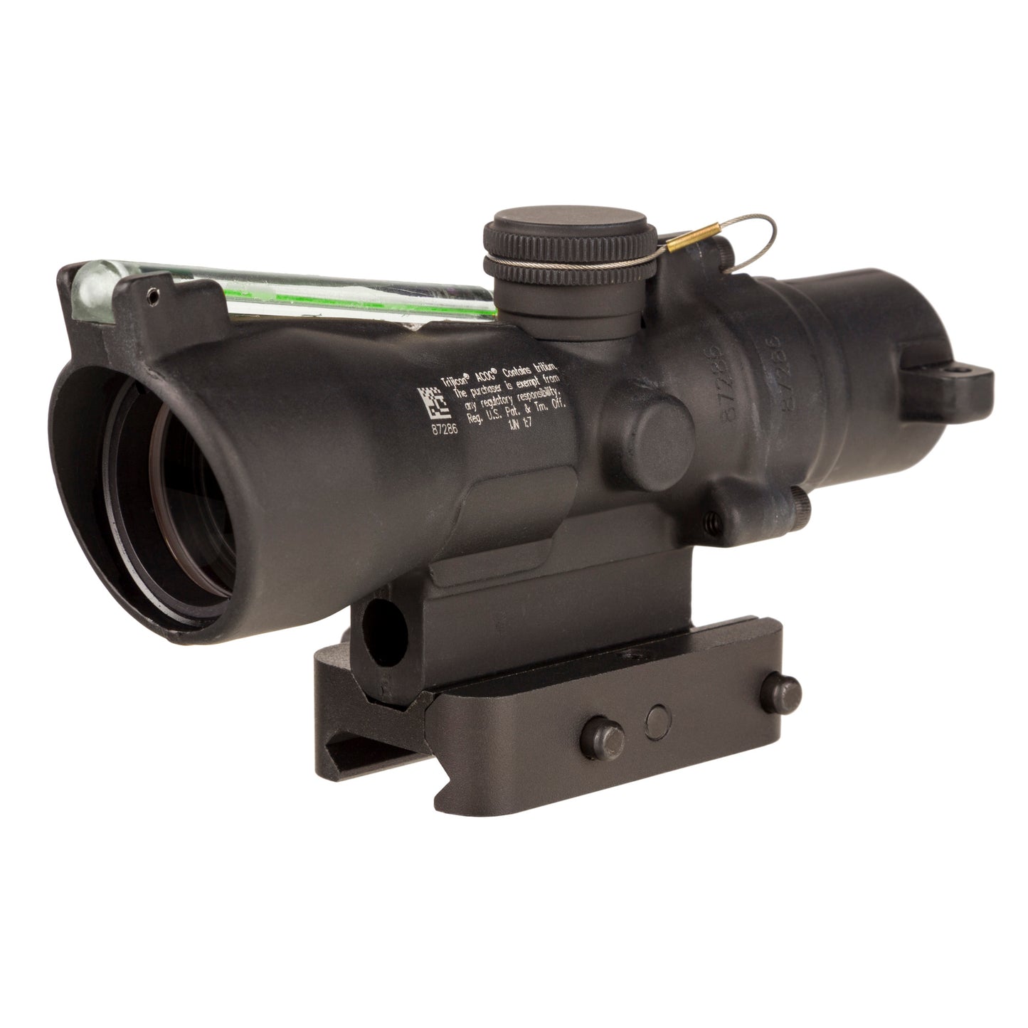 Trijicon ACOG 3X24 Green Horseshoe/Dot Rifle Scope * Black (Part Number: TA50-C-400350)