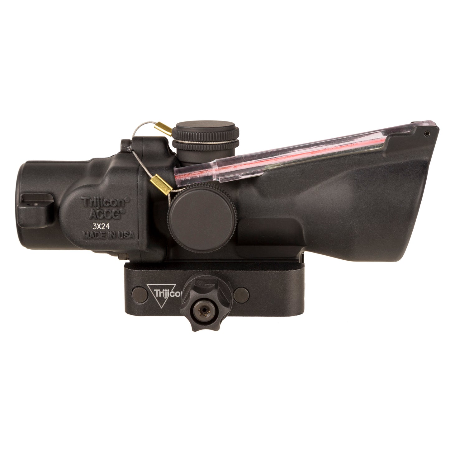 Trijicon ACOG 3X24 Low Red Horseshoe/Dot Rifle Scope - Model TA50-C-400360