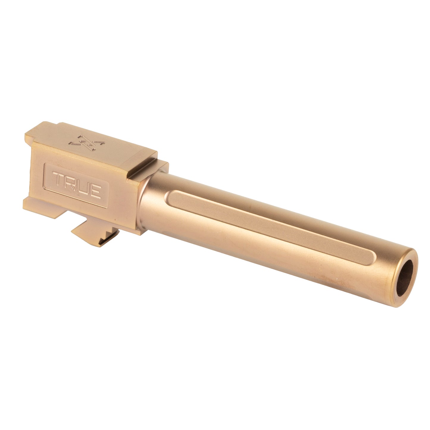 True Precision Copper Barrel for Glock 19 (Part Number TP-G19B-XC)