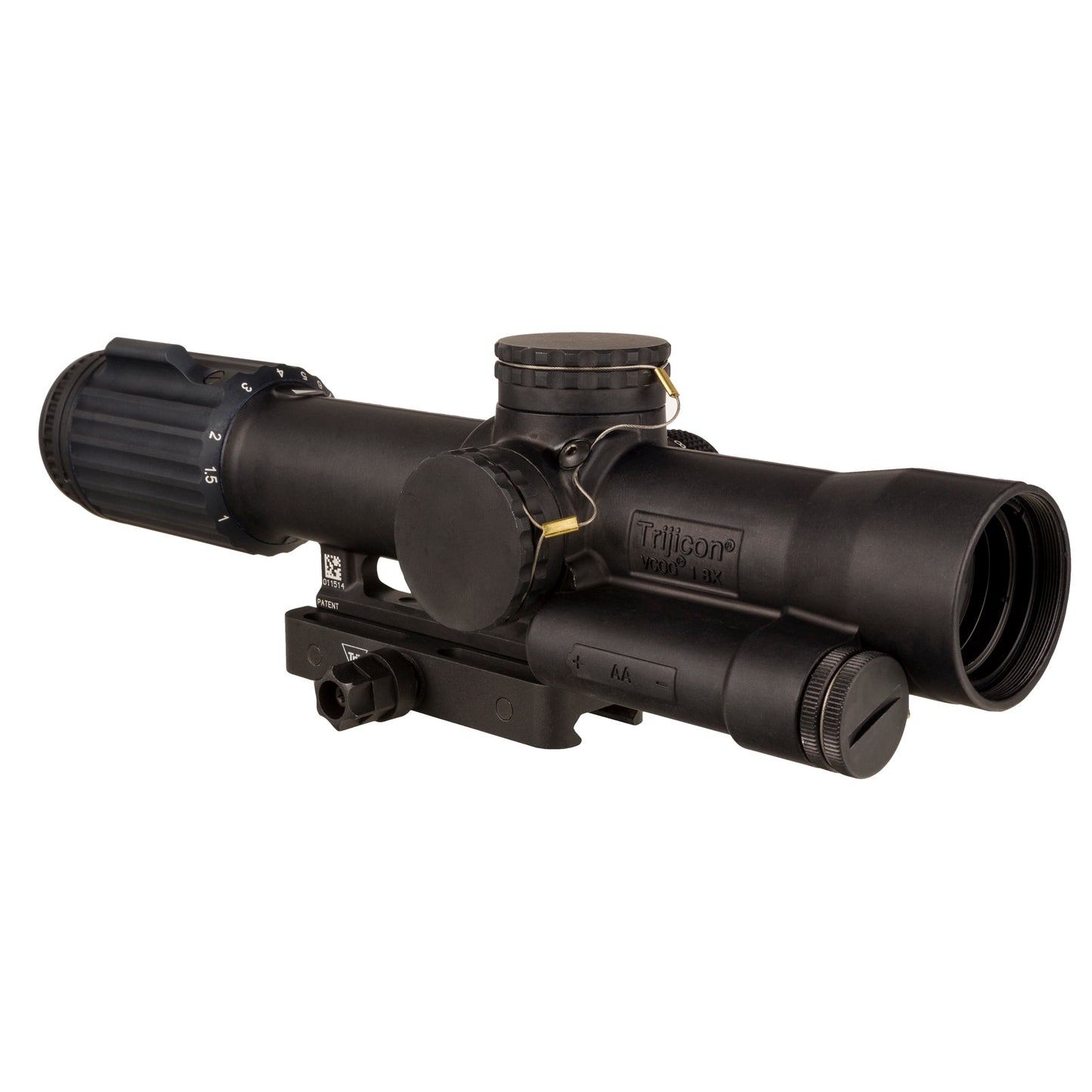 Trijicon VCOG 1-8x28 MRAD Red Crosshair Low Power Variable Optic Rifle Scope