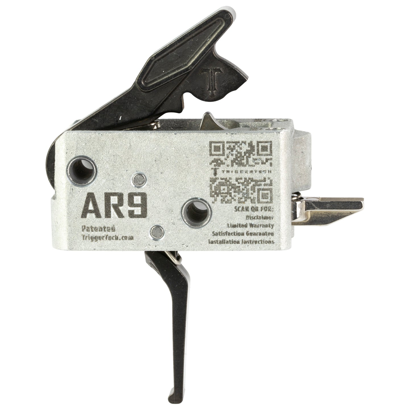 TriggerTech AR Duty Flat Trigger with 3.5 lb Pull - Model AH9-SDB-33-NNF