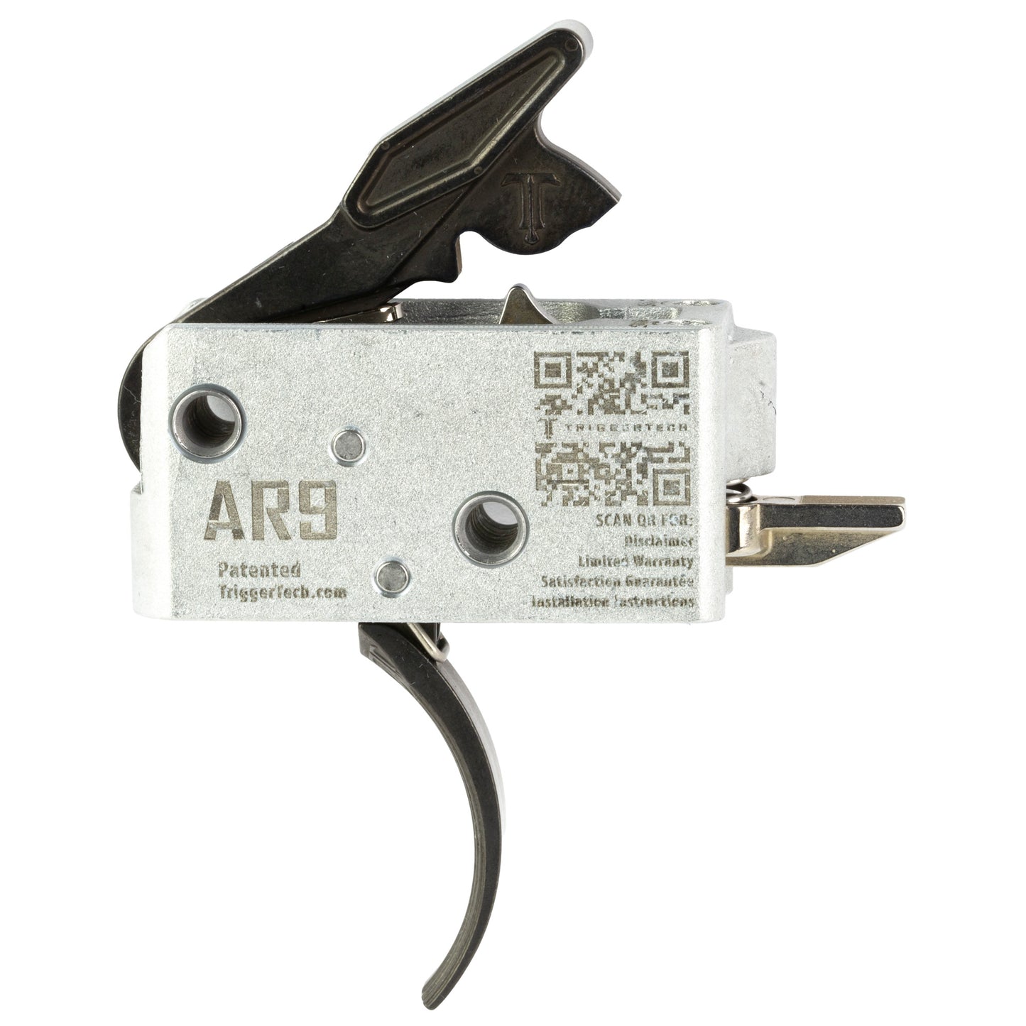TriggerTech AR Duty Trigger - Model AH9-TDB-33-NNC - Reliable Military and Law Enforcement AR Trigger with 3.5 lb Pull and Zero Creep Technology