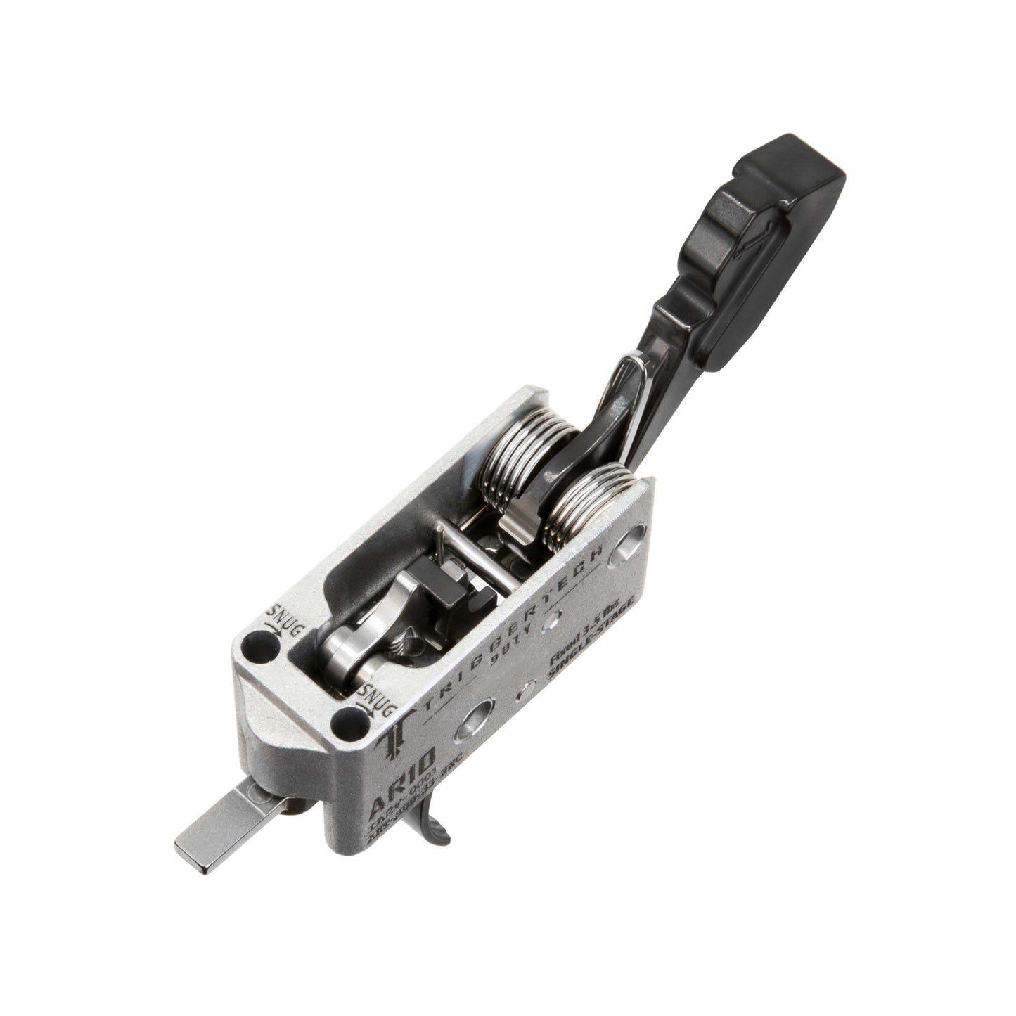 TriggerTech AR10 Duty Curve Trigger with 3.5 lb Pull - Black