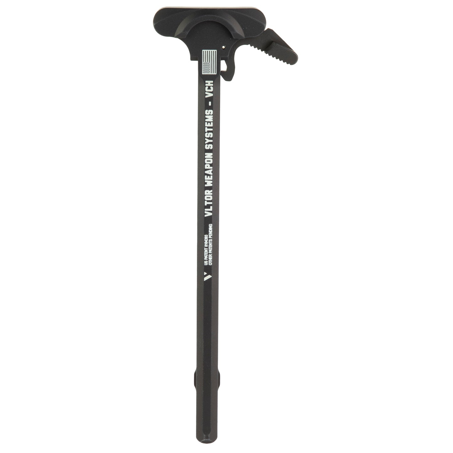 VLTOR Weapon Systems Victory AR-10 Charging Handle with Long Latch * Black