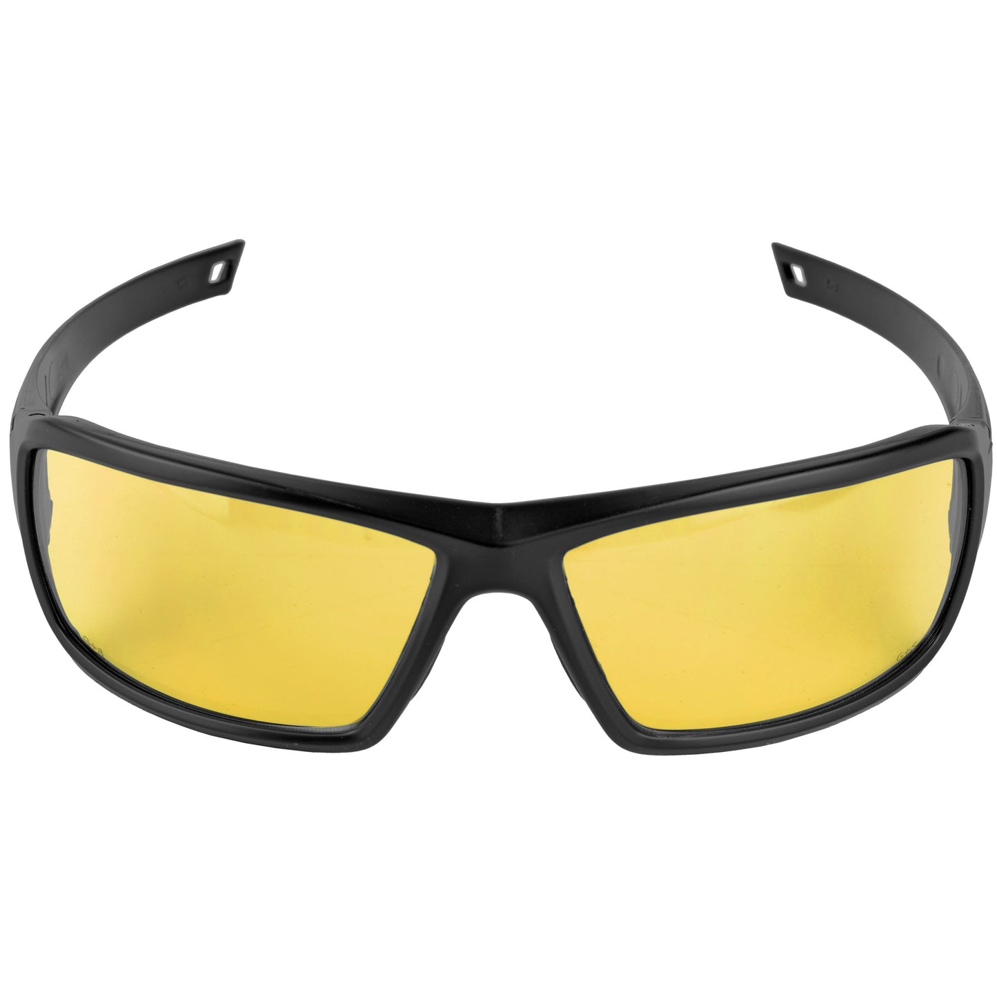Walker's IKON Forge Shooting Glasses with Amber Lenses * Black Full Frame Safety Eyewear