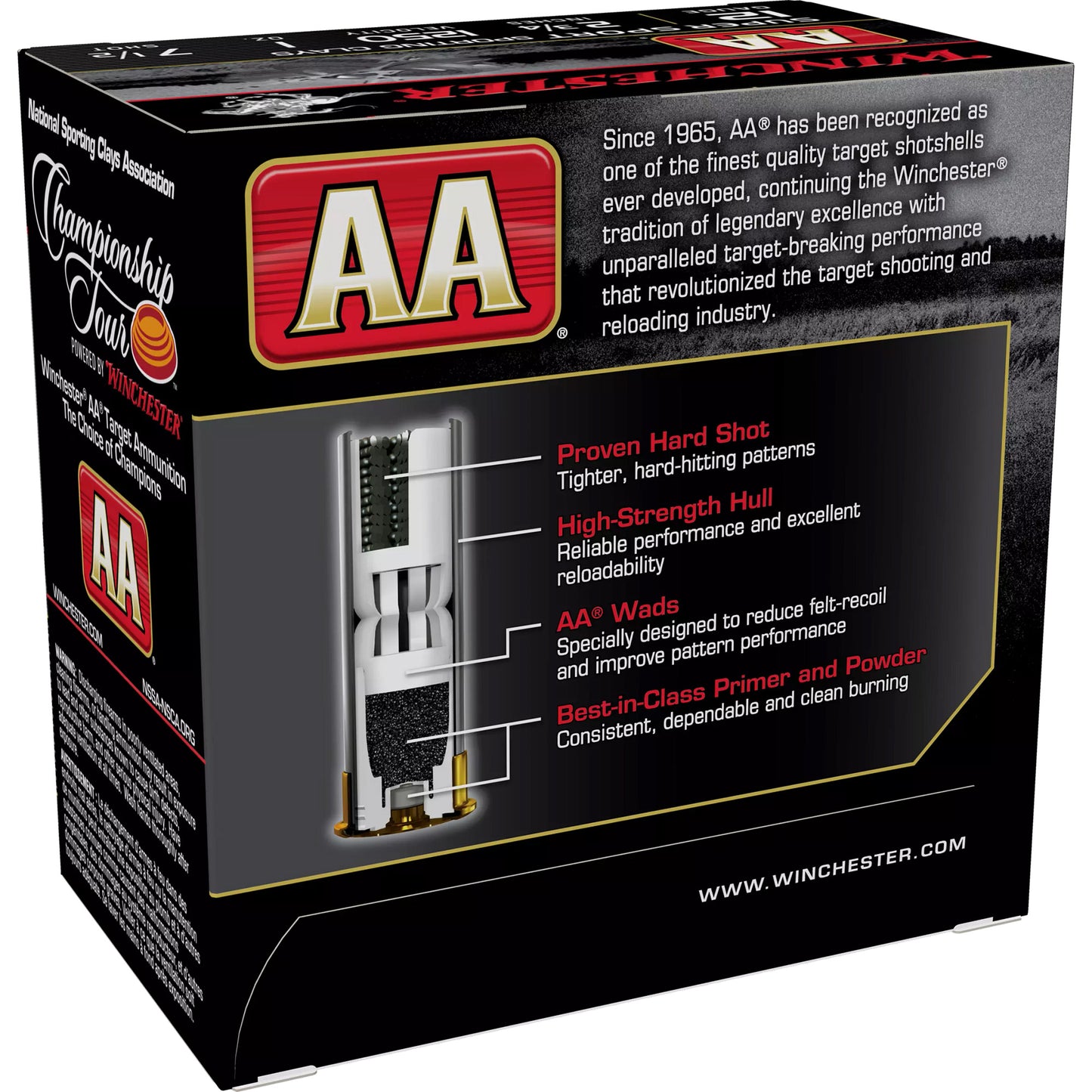 Winchester Ammunition AA Supersport Sporting Clay 12 Gauge Shotshells * 1 oz #7.5, 25 Rounds Box