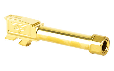 Zaffiri Precision Gold Threaded Barrel for Glock 43/43X * 3.4 Inch 9mm Upgrade