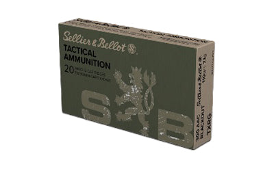 Sellier & Bellot EXERGY Blue 300 Blackout Rifle Ammunition * 110 Grain, Boat Tail Design, 20 Rounds per Box