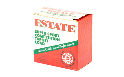 Federal Estate 12 Gauge 2.75-Inch Shotgun Shells, 1-1/8 oz #8 Shot, 3 Dram - Pack of 25