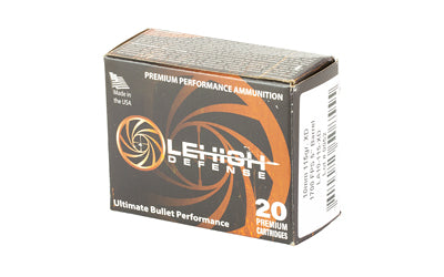 Lehigh Defense Xtreme Defense 10mm 115-Grain Copper Bullet * Deep Penetration Performance