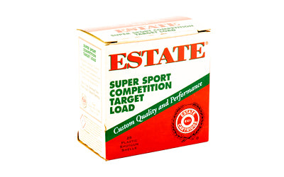 Federal Estate 12 Gauge Shotgun Shells * 2.75 Inch, 1 1/8 Oz #7.5 Shotshells (25/Box, 250/Case)