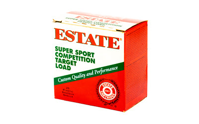 Federal Estate 12 Gauge Shotgun Shells - 2 3/4 Dram, 1 1/8 oz #8 Shot, 25 Rounds