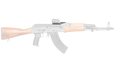 Midwest Industries Alpha Mini Dot Mount T2 for AK and Picatinny Rails - Black