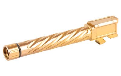 Shadow Systems DR 5-Inch Threaded and Fluted 9mm Bronze Barrel * Model SG9CL-00-03TSPL-BRZ