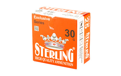 Sterling Exclusive Series 12 Gauge 2.75-Inch Shotgun Shells * 1 1/6 oz #7 Shot, 25 Rounds Per Box