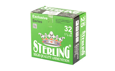 Sterling Exclusive Series 12 Gauge 2.75-Inch Shotgun Shells - 1 1/8 Oz #5 Shot, 25 Rounds per Box