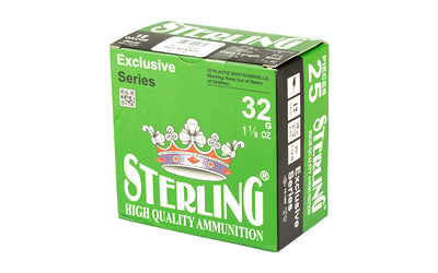 Sterling Exclusive Series 12 Gauge 2.75-inch #7 Shot Shells * 1 1/8 oz, Pack of 25
