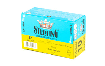 Sterling Big Game Series 12 Gauge 2.75-Inch Tornado Slugs * 10 Rounds