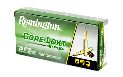 Remington Core-Lokt Tipped 150 Grain .300 Winchester Short Magnum Ammunition (20 Rounds)