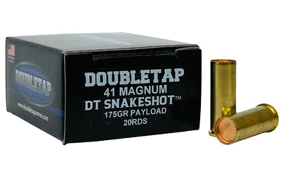 DoubleTap Ammunition SnakeShot 41 Magnum 175-Grain Shotshell - Pack of 20