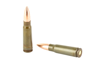 Sterling 7.62x39mm FMJ Ammunition - 123 Grain Full Metal Jacket - 20 Rounds per Box, 1000 Rounds per Case