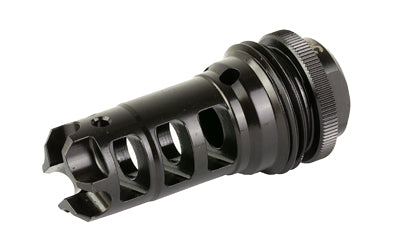 LANTAC Drakon 7.62x39 Muzzle Brake for AK-47 Rifles - Black, Model DGNAK47B-ASR