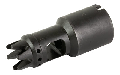 Midwest Industries AK12 Muzzle Brake * Black, M24x1.5 RH Thread Pitch