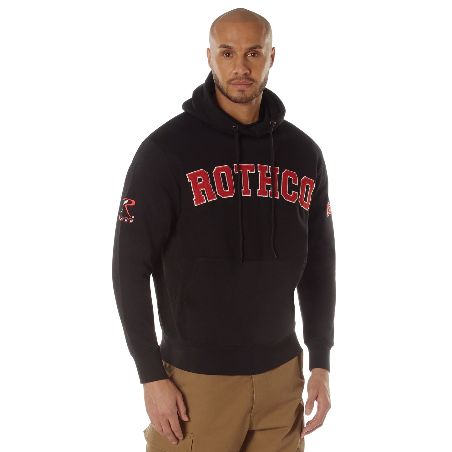 Rothco 1953 Embroidered Every Day Hoodie Black Size 2XL
