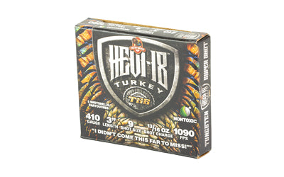 HEVI-Shot HEVI-18 TSS Turkey Shotshell 410 Gauge 3 Inch #9 * 13/16 oz, Pack of 5