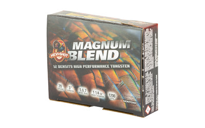 HEVI-Shot Magnum Blend 20 Gauge 3-Inch Shotgun Ammo - #5, #6, #7 Tungsten Pellets, 1 1/4 oz, Max Dram, 50 Rounds per Case