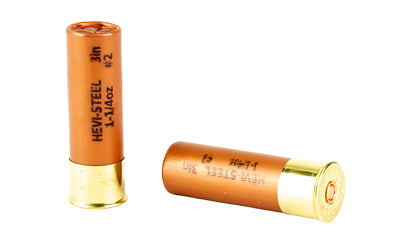 HEVI-Shot HEVI-Steel 12 Gauge 3-Inch #2 Steel Shotshells * 1 1/4 Ounce, Max Velocity for Waterfowl Hunting