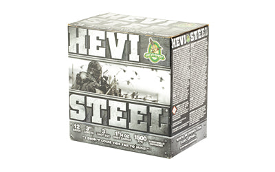 HEVI-Shot HEVI-Steel 12 Gauge #3 Shotshells * 1 1/4 oz for Waterfowl Hunting