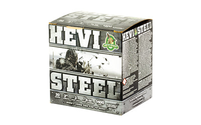 HEVI-Shot HEVI-Steel 20 Gauge 3 Shotgun Shells * High-Velocity Steel Shotshells for Waterfowl Hunting