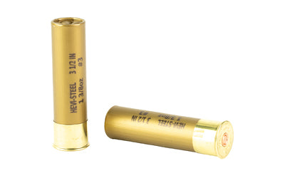 HEVI-Shot HEVI-Steel 12 Gauge 3.5-Inch Shotgun Shells, 1 3/8 Oz #3 - High-Velocity Steel Shotshells