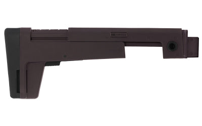 B5 Systems AK Stock Fixed in Plum * Adjustable Rifle Stock with Cushioned Buttpad and QD Mounts
