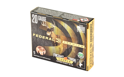 Federal Freight Train 20 Gauge Sabot Slug * 275 Grain, 3-Inch, 5 Pack