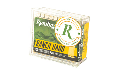 Remington Ranch Hand .22 LR 40 Grain Plated Round Nose Ammunition * 100 Rounds