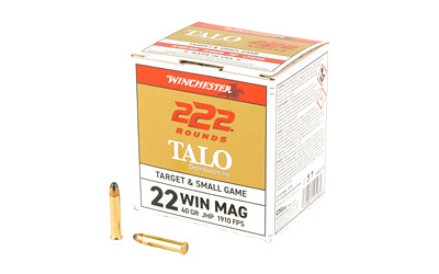 Winchester Ammunition 22 WMR 40-Grain Hollow Point Bullets * TALO Model, Bulk Pack of 222 Rounds