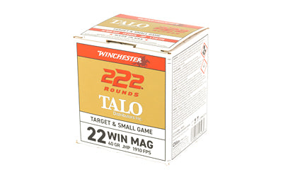 Winchester Ammunition 22 WMR 40-Grain Hollow Point Bullets * TALO Model, Bulk Pack of 222 Rounds
