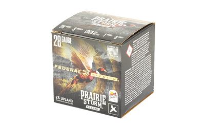 Federal Prairie Storm 28 Gauge 3-inch 7/8 oz #6 Lead Shot Shotshells (25/Box, 250/Case)