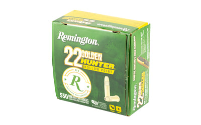 Remington Golden Hunter .22 LR Hollow Point Ammunition - 42 Grain, 550 Rounds
