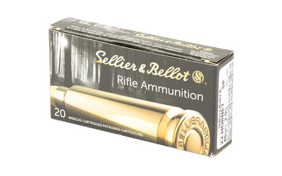 Sellier & Bellot .22 Hornet 45 Grain Soft Point Rifle Ammunition - 20 Rounds per Box