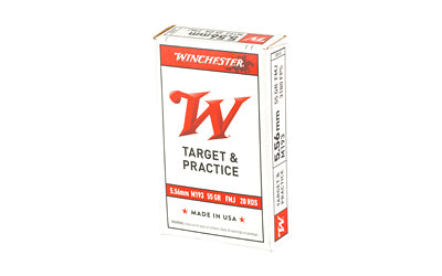 Winchester Ammunition M193 5.56 NATO 55 Grain Full Metal Jacket * 20 Rounds Per Box
