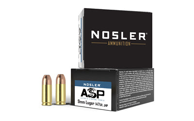 Nosler Assured Stopping Power 9mm 147-Grain Hollow Point Ammunition (20 rounds)