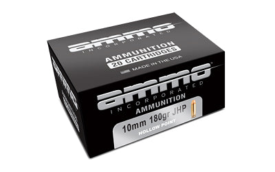 Ammo Inc Signature Defense 10mm Auto Hollow Point Ammunition * 180 Grain, 20 Rounds per Box