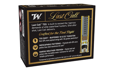 Winchester Ammunition Last Call TSS 20 Gauge Shotshell, 1 oz #7 * 10 Rounds per Box, 100 per Case