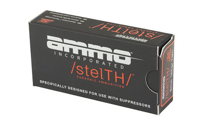 Ammo Inc Stealth Subsonic 9mm 165 Grain Total Metal Coating * Precision Ammunition for Superior Performance